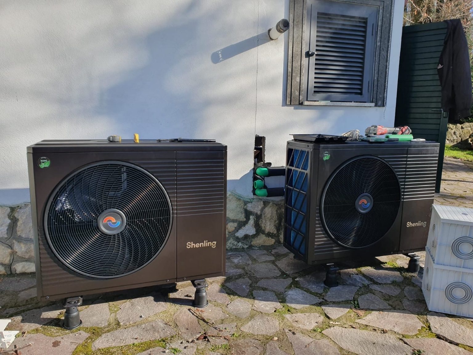 Pompe di calore installate